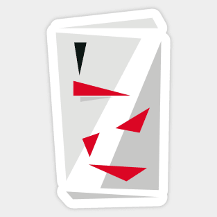 Item D8 of 30 (Diet Coke Abstract Study) Sticker